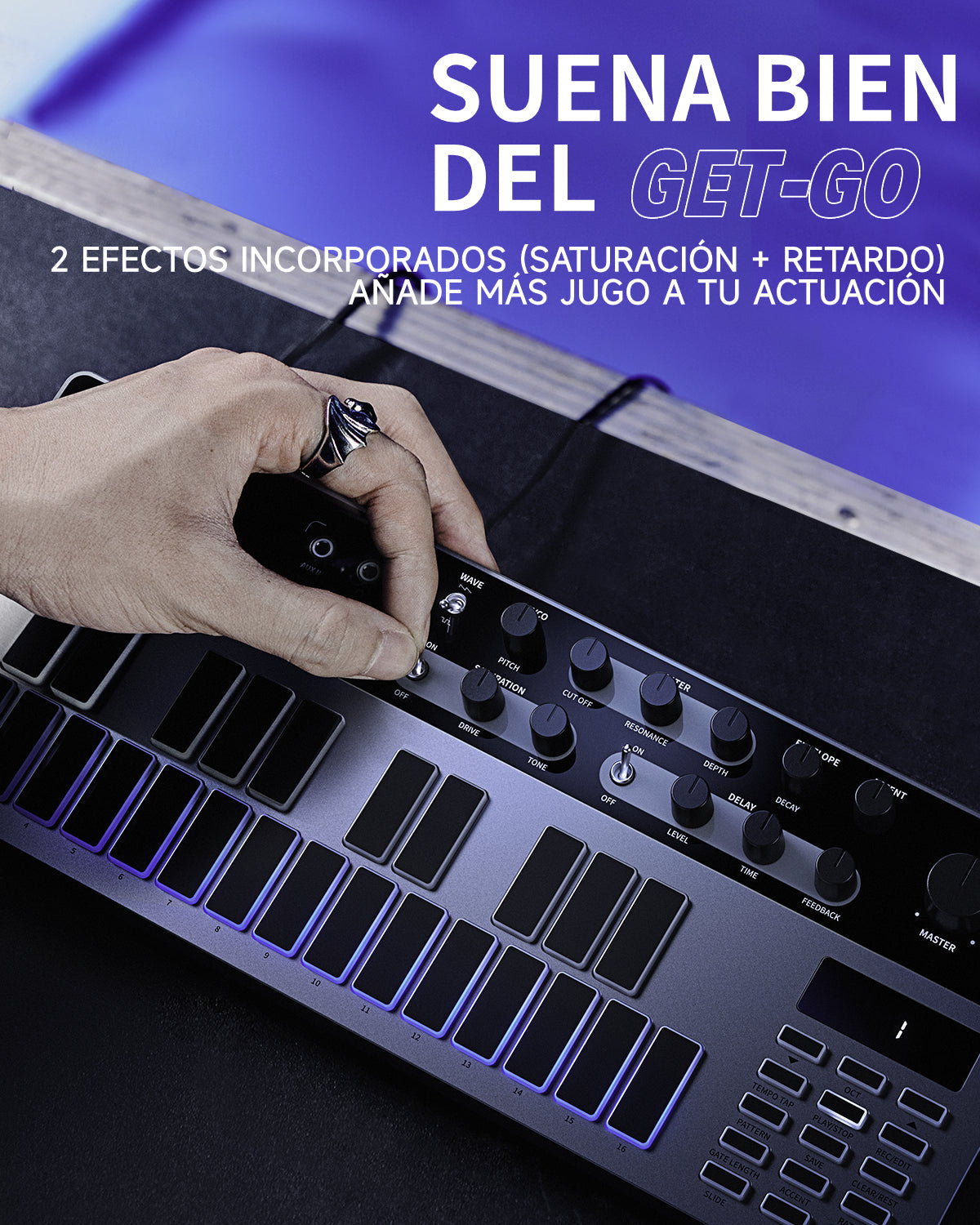Donner ESSENTIAL B1 Sintetizador de bajo analógico