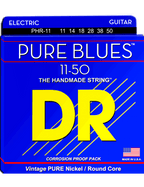 Dr Cuerdas Guitarra Eléctrica 6 Cuerdas Pure Blues™ Phr-11-50 Heavy