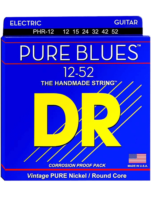 Dr Cuerdas Guitarra Eléctrica 6 Cuerdas Pure Blues™ Phr-12-52 Jazz