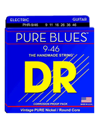 Dr Cuerdas Guitarra Eléctrica 6 Cuerdas Pures Blues™ Phr-9-46 Light Heavy