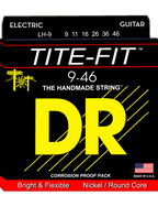 Dr Cuerdas Guitarra Eléctrica 6 Cuerdas Tite-Fit™ Lh-9-46 Light-Heavy