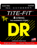 Dr Cuerdas Guitarra Eléctrica 8 Cuerdas Tite-Fit™ Tf8-10 Medium 10-75