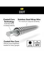 Cuerdas Bajo Eléctrico 4 Cuerdas 65-125 Extra Heavy Dr Ddt