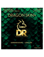 Dr Dragon Skin+™ 10-48 Cuerdas Guitarra Acústica Phosphor Bronze Recubiertas