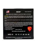 DR HI-DEF NEON™ Red 10-46 Cuerdas Guitarra Eléctrica Medium | Rojo