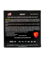 DR HI-DEF NEON™ Red 10-46 Cuerdas Guitarra Eléctrica Medium | Rojo