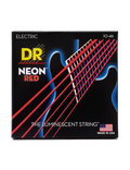 DR HI-DEF NEON™ Red 10-46 Cuerdas Guitarra Eléctrica Medium | Rojo