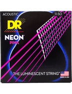Dr Neon™ Pink 11-50 Cuerdas Guitarra Acústica Phosphor Bronze | Rosado