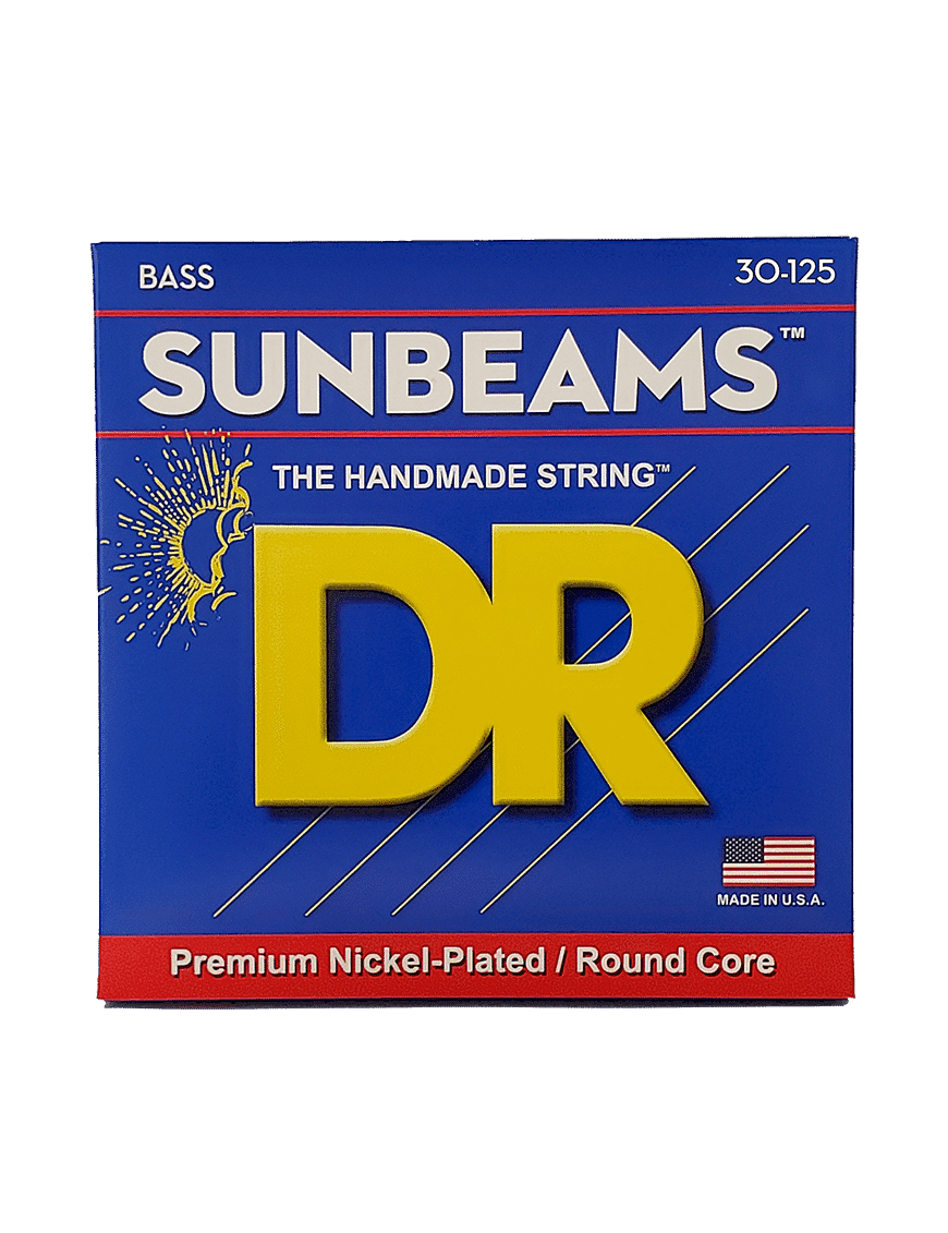 Dr Cuerdas Bajo 6 Cuerdas Nmr6-30-125 Sunbeams Medium