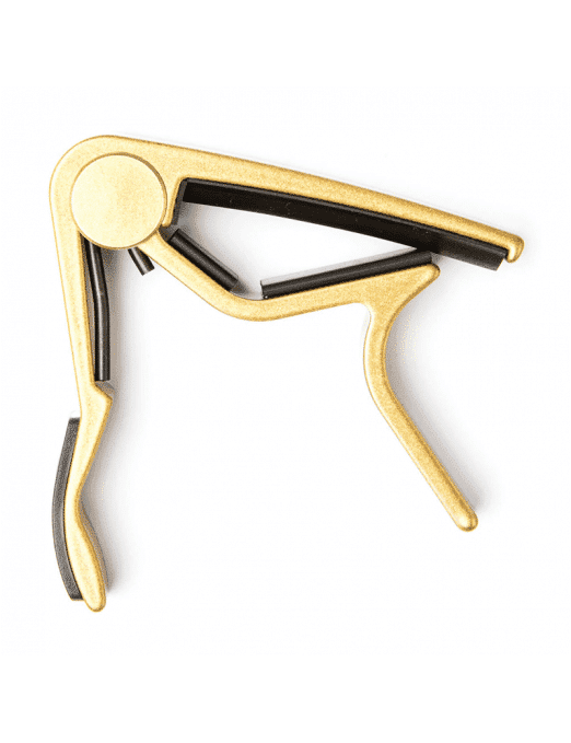 Dunlop Cejillo Capo Guitarra Acústica 83cg Trigger Curvado Color: Dorado