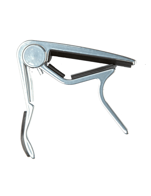 Dunlop Cejillo Capo Guitarra Acústica 84fn Trigger Plano Color: Níquel