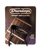 Dunlop Cejillo Capo Guitarra Eléctrica 87b Trigger Curvado Color: Negro