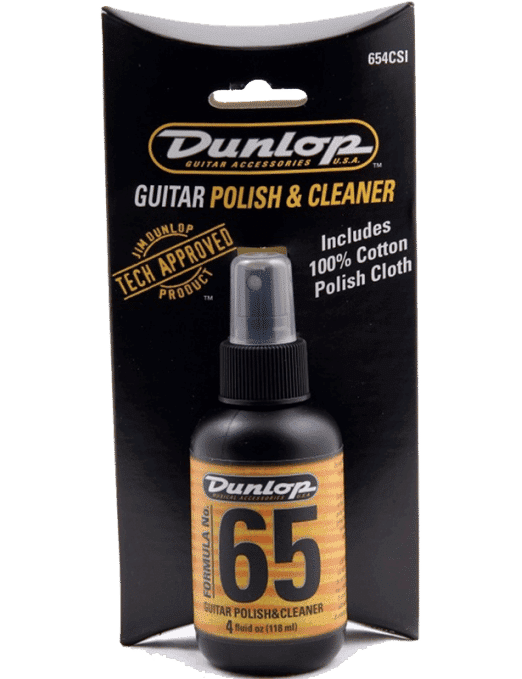 Dunlop Formula 65 Guitarra/Bajo 654c Limpieza Y Pulido 118 Ml + Paño