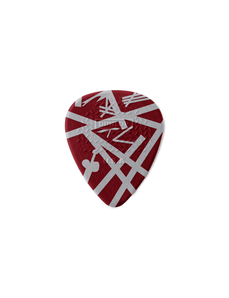 Dunlop Uñetas Evhp07 Max Grip Calibre: 0.60 Color: Rojo