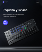 Donner DMK-25 PRO Controlador MIDI de 25 mini teclas