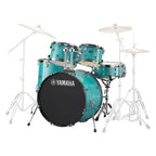 Shell pack 5 piezas bombo 22" Rydeen RDP2F5 Turquoise Glitter - Yamaha
