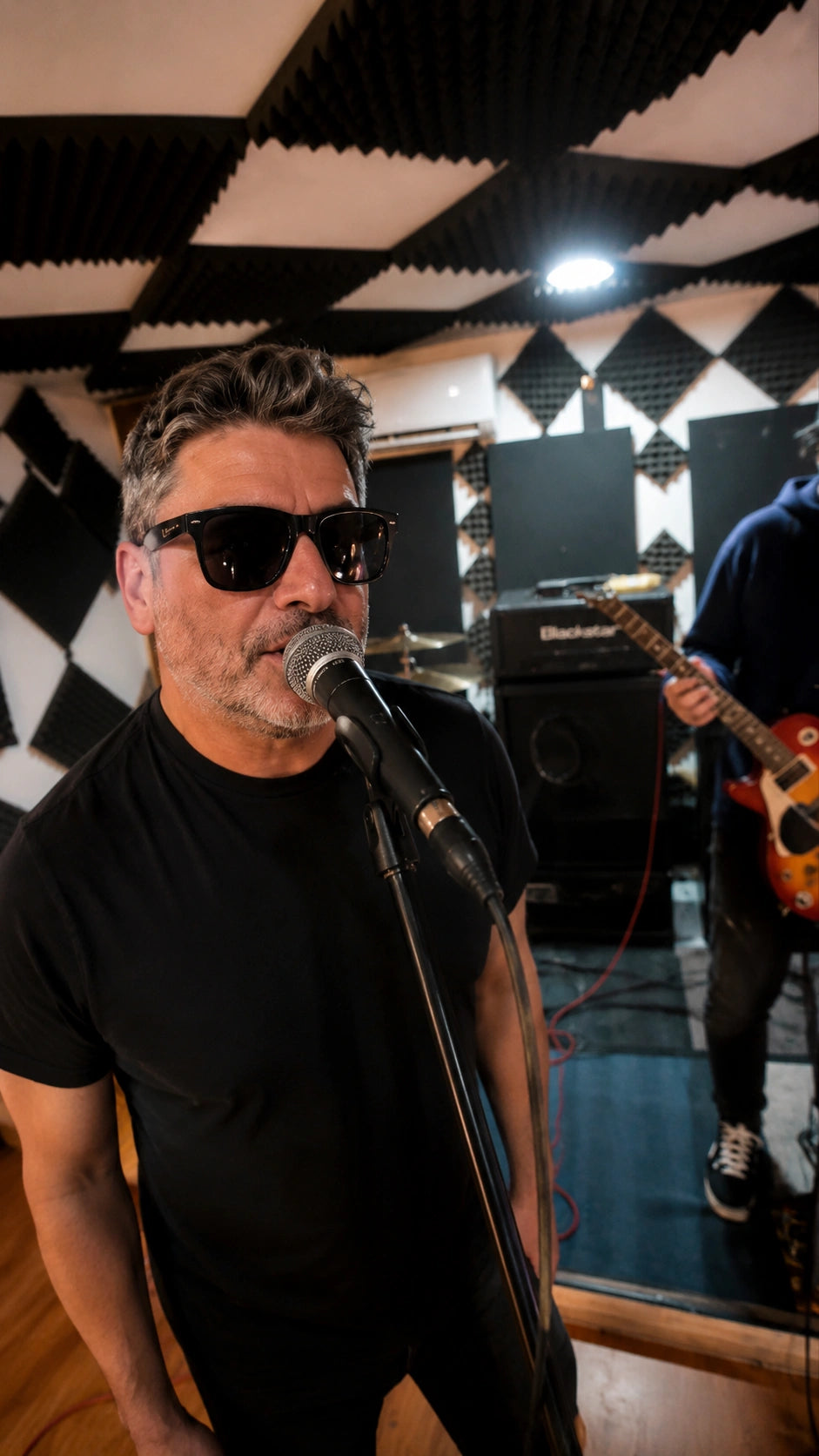 Video de una banda ensayando en Matchmusic