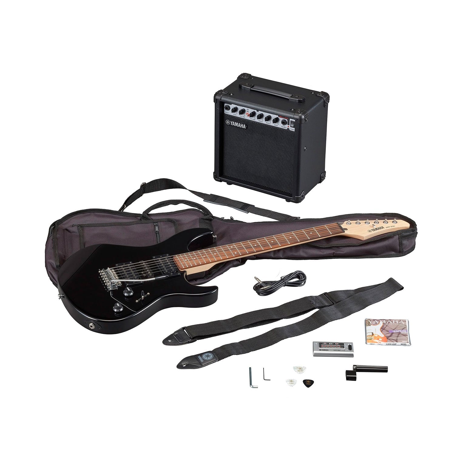 Pack guitarra electrica amplificador y accesorios ERG121GPII Metallic Red