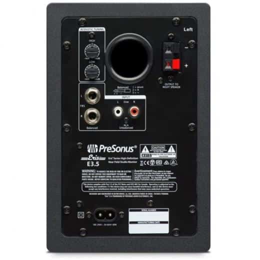 Presonus Eris E3.5 Monitores De Estudio Activo 3.5" Segunda Generación.