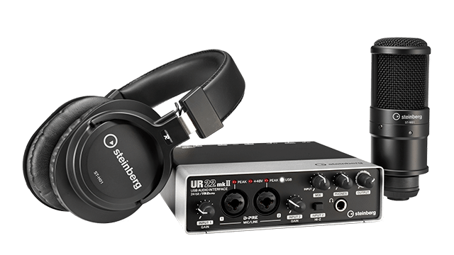 Steinberg UR22MKII Recording Pack - Pack de grabación USB