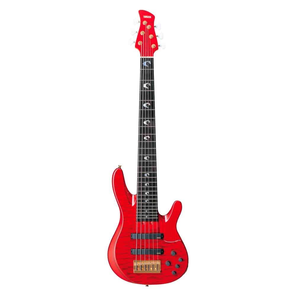 Bajo Eléctrico 6 cuerdas Signature John Patitucci TRBJP2 Translucent Dark Red - Yamaha