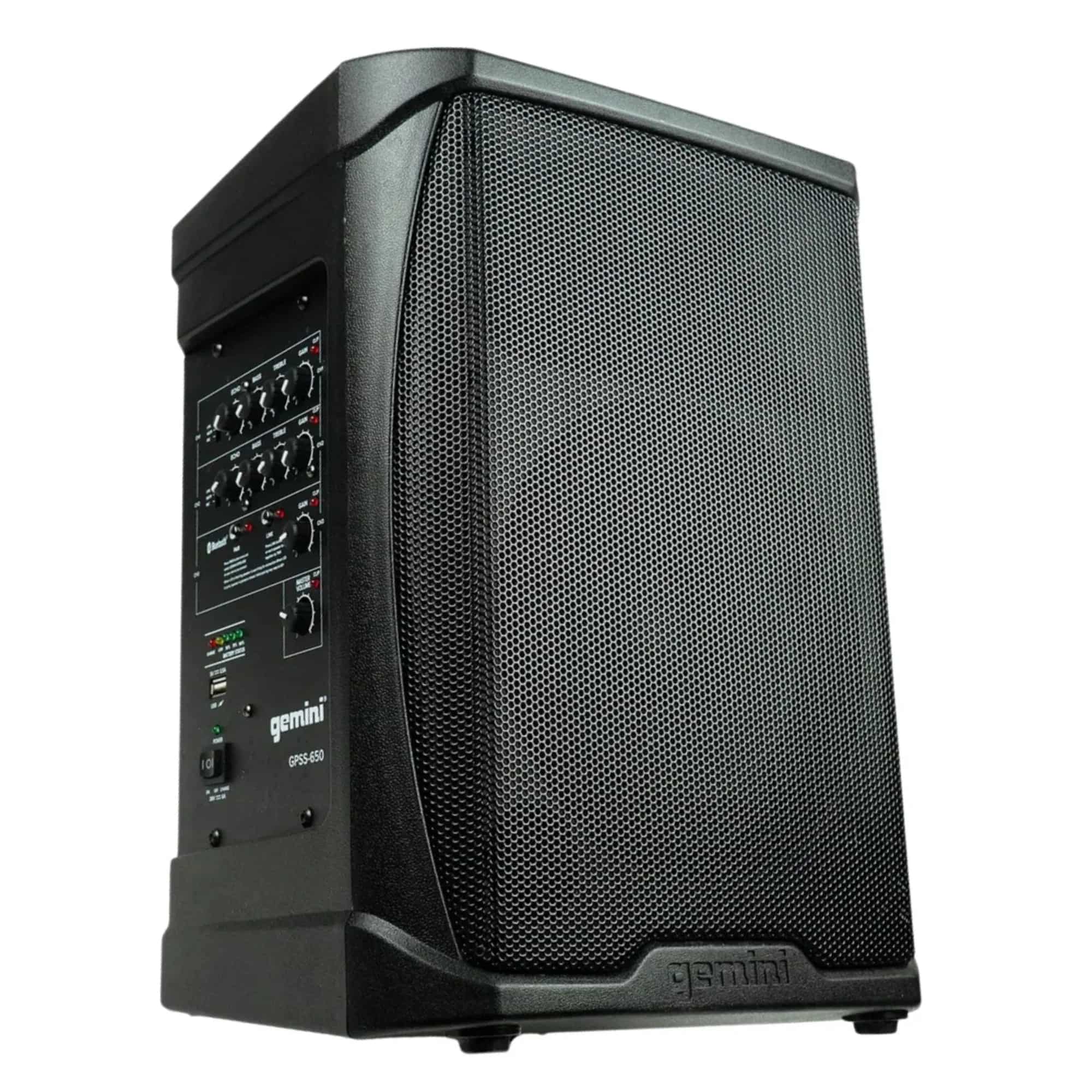 Gemini Gpss-650 Caja Acustica Bluetooth Portátil