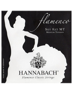 HANNABACH® 827 Flamenco Cuerdas Guitarra Flamenca Nylon Tensión Media