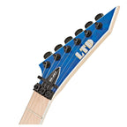 Guitarra Eléctrica LTD MH-203QM NT See Thru Blue
