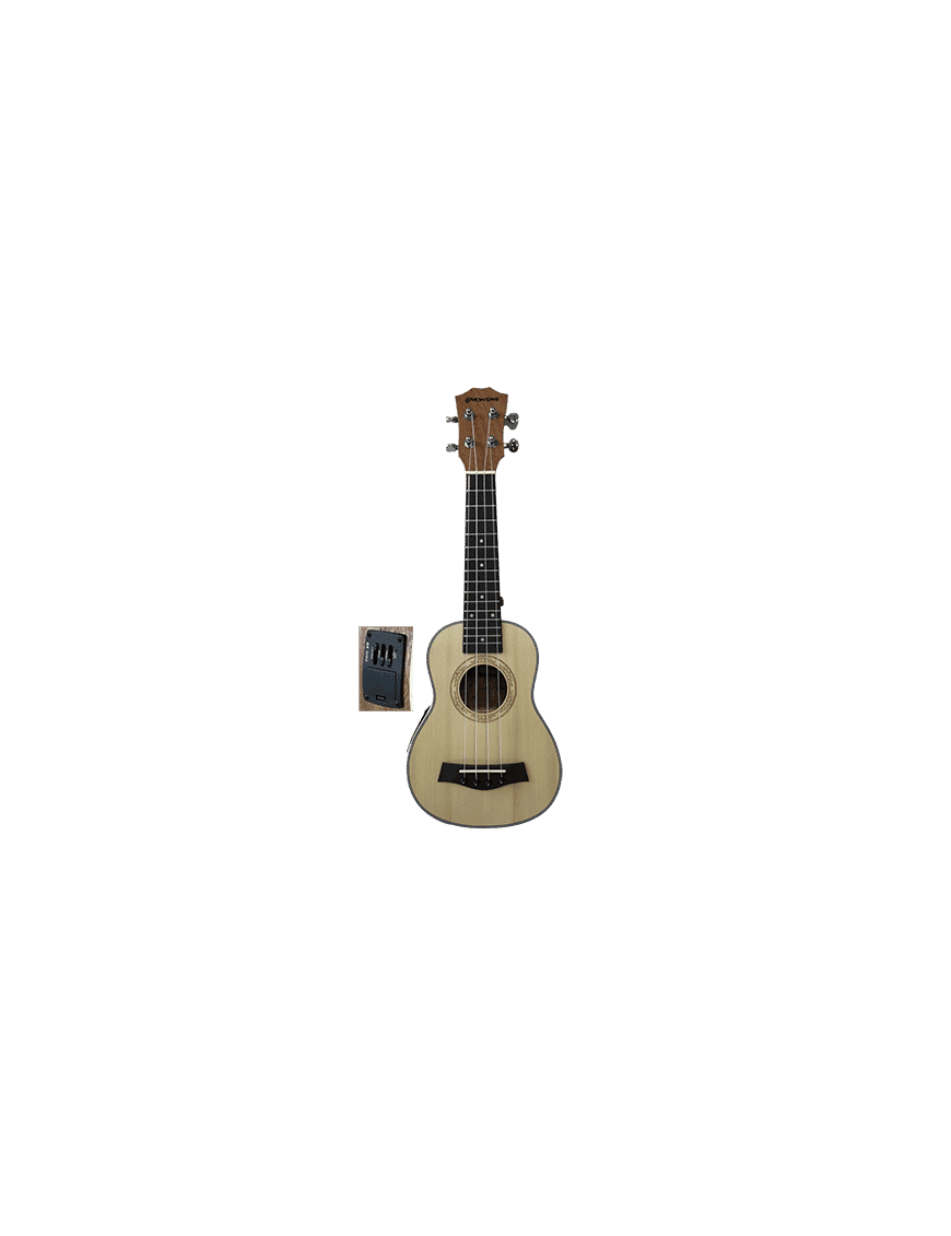 Montag Ukelele Soprano Electroacústico Muk221eq 21" Natural
