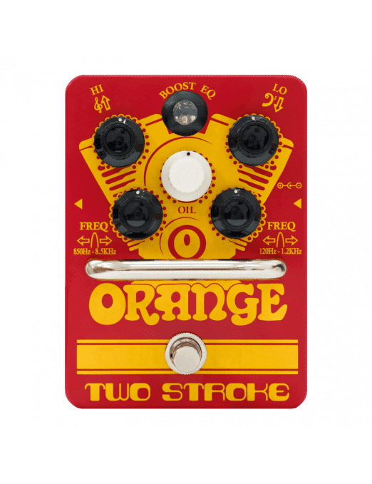 Orange Pedal Guitarra Two Stroke