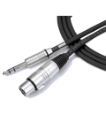 Santo Angelo® Ac11 1mt Cable Audio 1plug ¼" Trs A 1xlr Hembra Ofhc