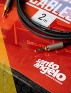 Santo Angelo Cable Audio Mini Plug ⅛" Trrs A Mini Plug ⅛" Trrs Largo: 2.0 Mt