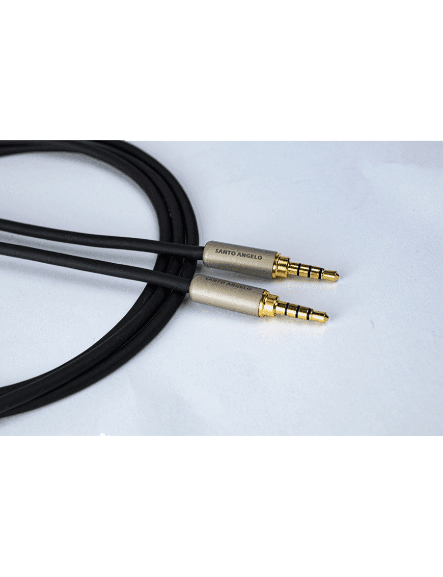Santo Angelo Cable Audio Mini Plug ⅛" Trrs A Mini Plug ⅛" Trrs Largo: 2.0 Mt