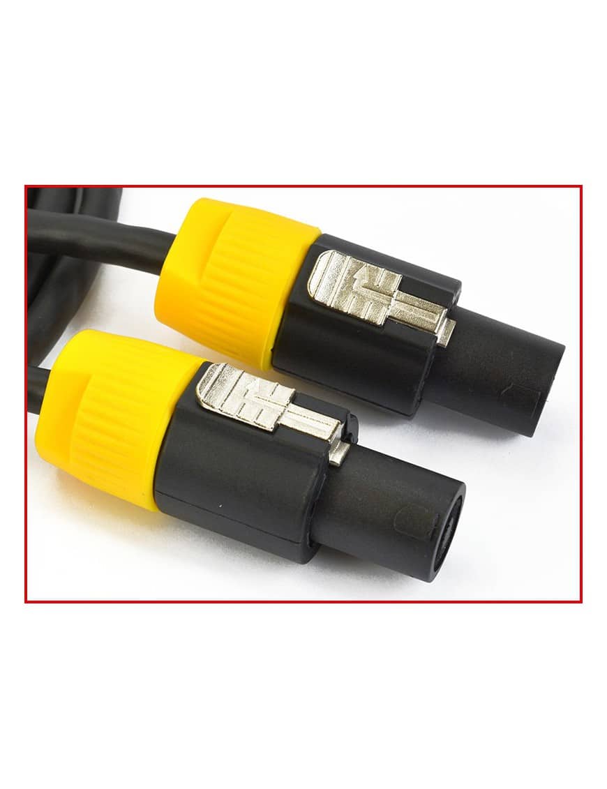 Santo Angelo Cable Cabezal-Gabinete Speakon Speakon Ofhc Largo: 1 Mt