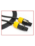 Santo Angelo Cable Cabezal-Gabinete Speakon Speakon Ofhc Largo: 1 Mt