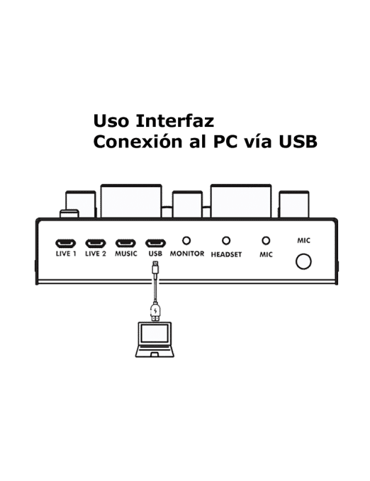 Santo Angelo Interfaz Dc1 Audio Video Plug & Play