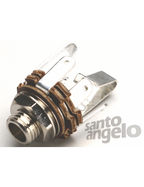 Santo Angelo® Jack Stereo Partes Guitarra Conector ¼" TRS
