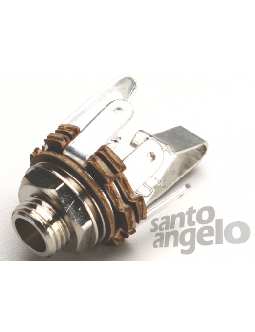 Santo Angelo® Jack Stereo Partes Guitarra Conector ¼" TRS