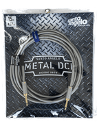 Santo Angelo® Metal Dci Silver 4.57mt Cable Instrumentos Plug ¼" Recto A Plug ¼" Recto Ofhc