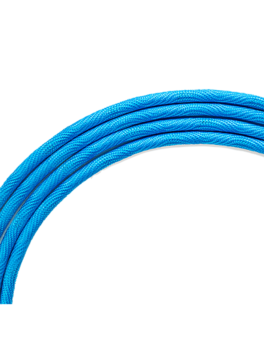 Santo Angelo Neon Blue Cable Instrumentos Plug ¼" Recto A Plug ¼" Recto Ofhc | 4.57mt