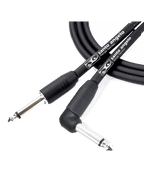 Santo Angelo Ninja Cable Instrumentos Plug ¼" Recto A Plug ¼" L 90° Ofhc | 6.10 Mt