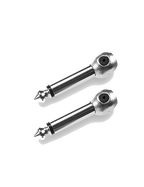 Santo Angelo® P10LVC 90° Conectores Plug ¼" Tipo Aguja 2 Unidades