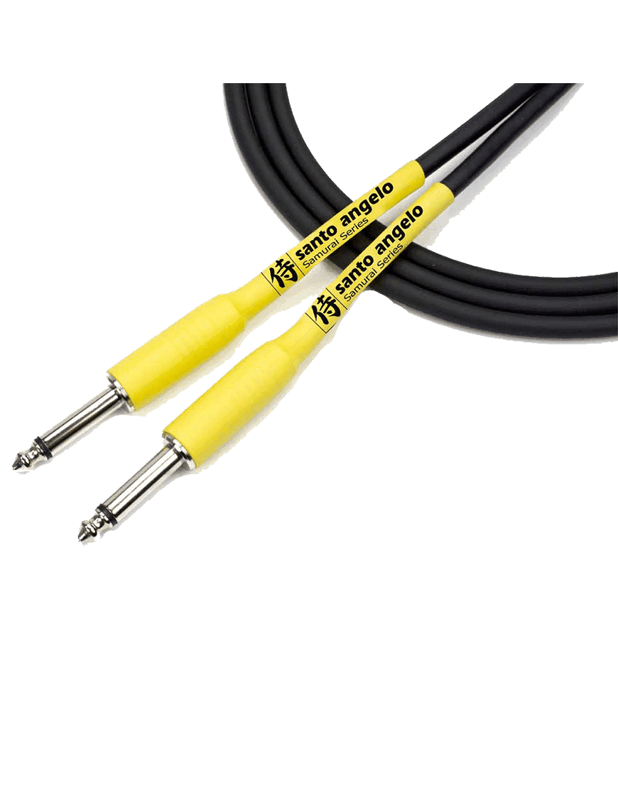Santo Angelo Samurai Cable Instrumentos Plug ¼" Recto A Plug ¼"