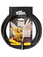 Santo Angelo Samurai Cable Instrumentos Plug ¼" Recto A Plug ¼"