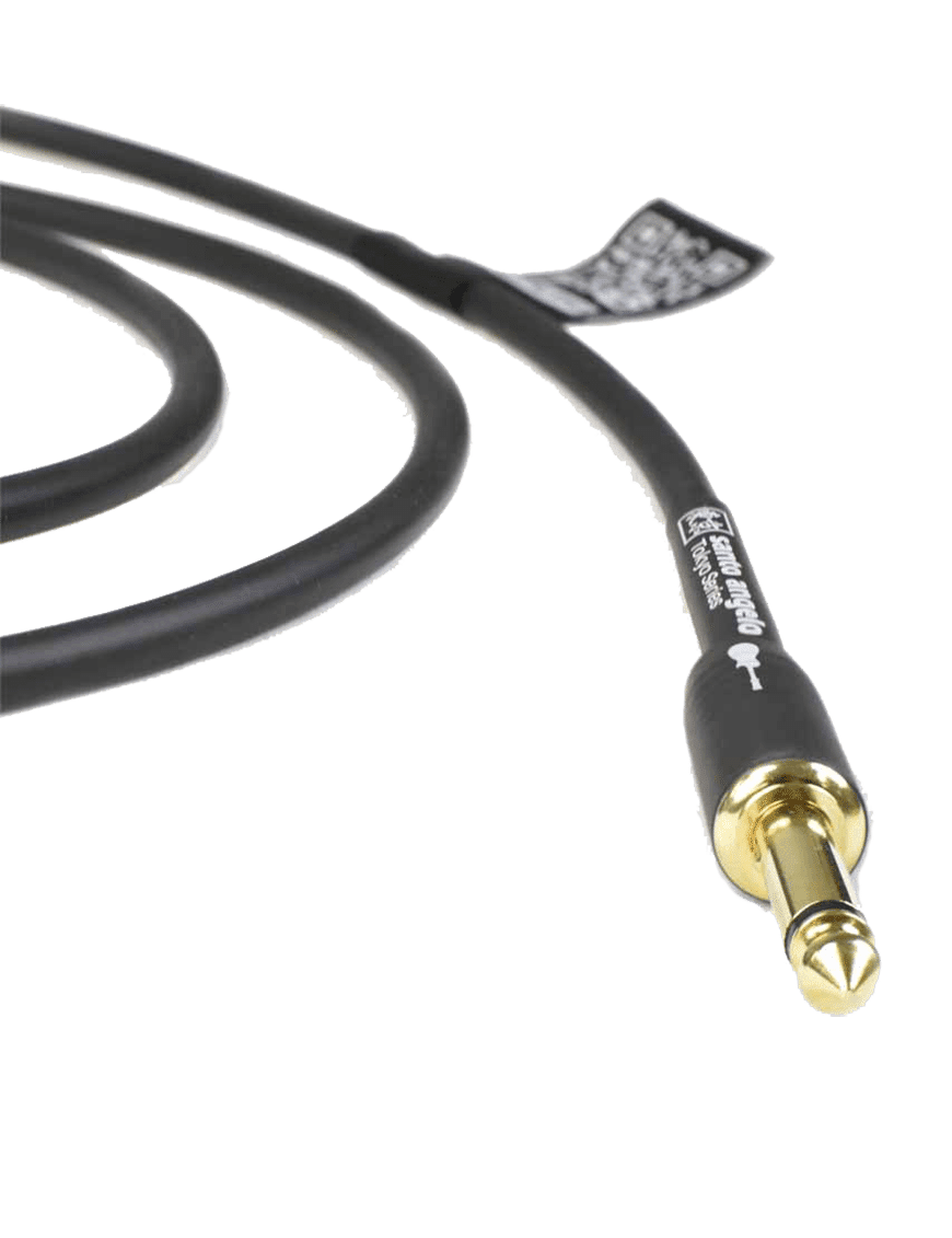 Santo Angelo® Tokyo Cable Instrumentos Automute Plug ¼" Recto A Plug ¼" Recto Ofhc | 4.57 Mt
