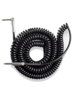 Santo Angelo® Tornado Black Cable Instrumentos Plug ¼" Recto A Plug ¼" 90° Ofhc | 9.15mt