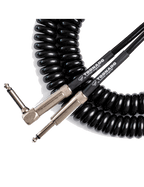 Santo Angelo® Tornado Black Cable Instrumentos Plug ¼" Recto A Plug ¼" 90° Ofhc | 9.15mt