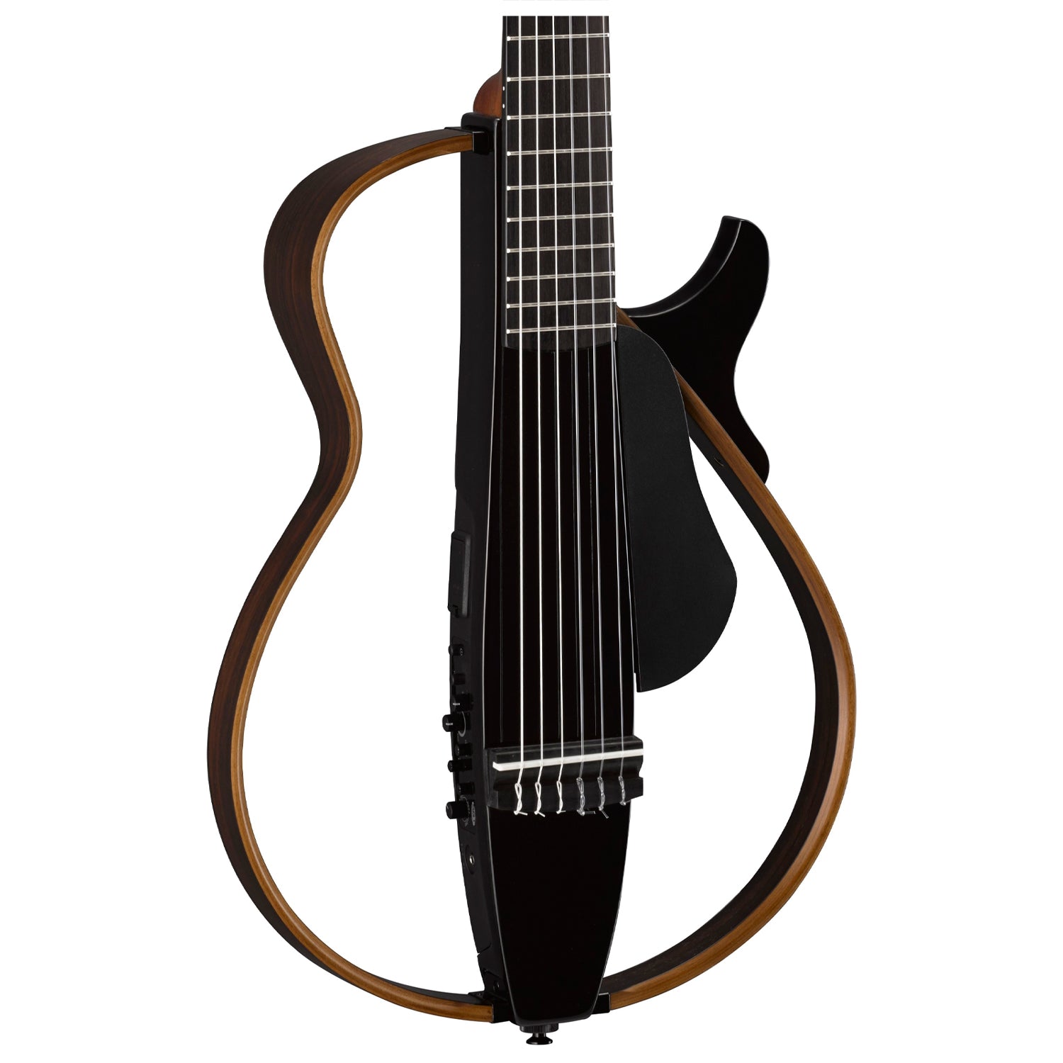 Guitarra Silent Nylon SLG200N TBL Translucent Black - Yamaha