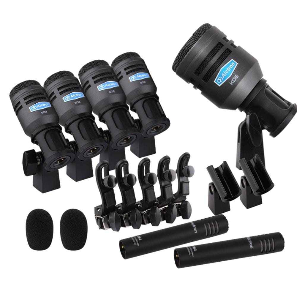 Alctron T8700ii Set De Microfonía Para Batería