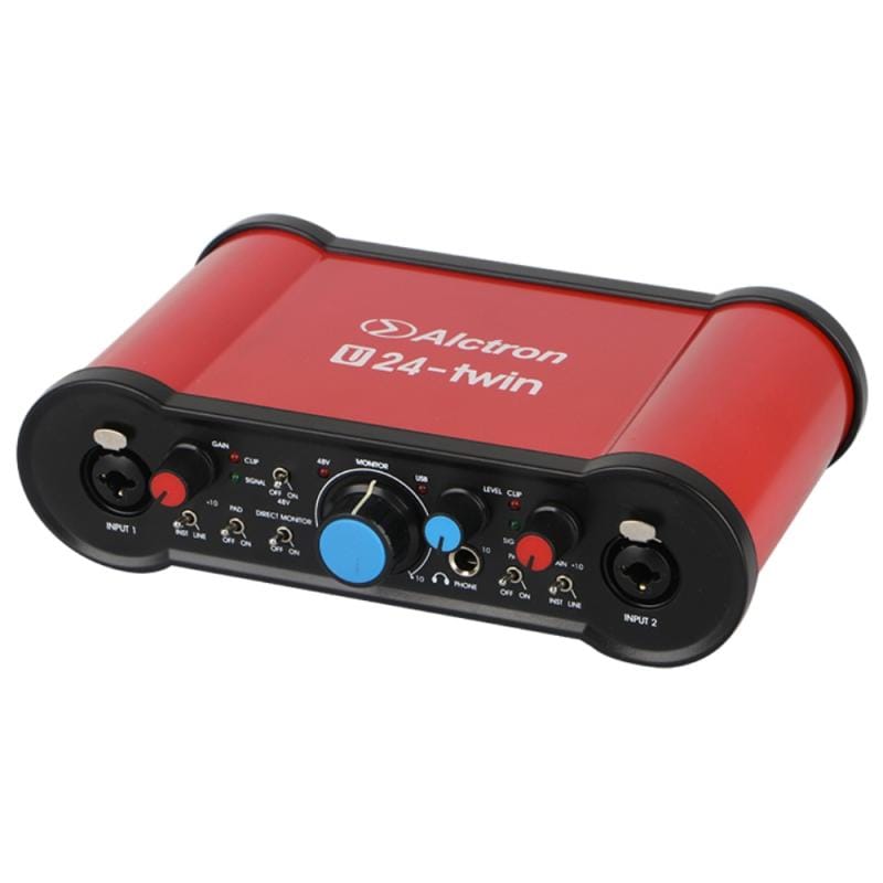 Alctron U24twin Interfaz De Audio Usb 2x2